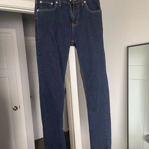 Levis 502 skinny jeans